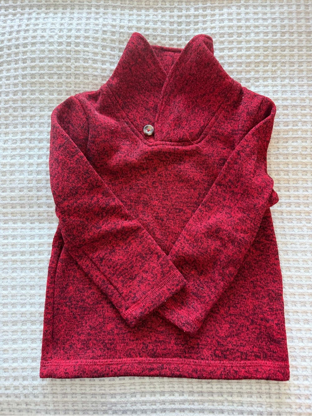 jumping beans Red Marled Cowl Neck Sweater